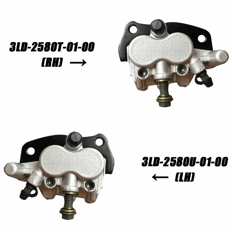 ATV UTV bremžu suports priekš Yamaha Rhino450 2006-2007 Rhino660 2004-2007 3LD-2580U-01-00(LH）3LD-2580T-01-00（RH)